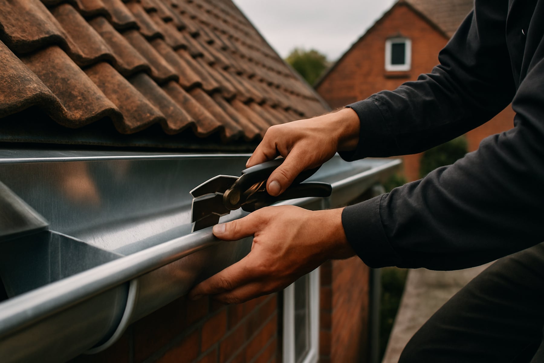 Notdienst und Dachreparatur